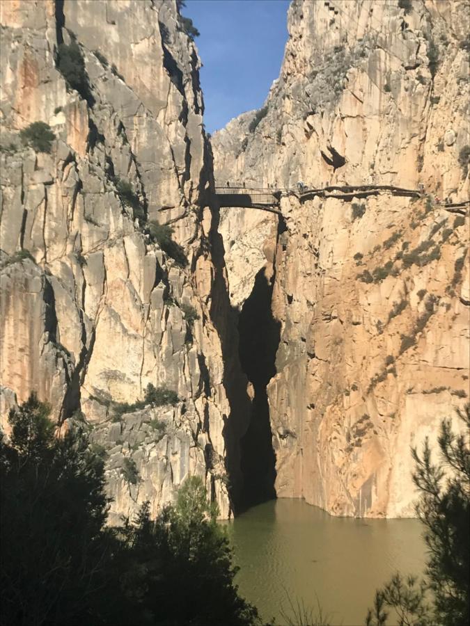 Cortijo Las Palmeras El Chorro Alora Exteriér fotografie